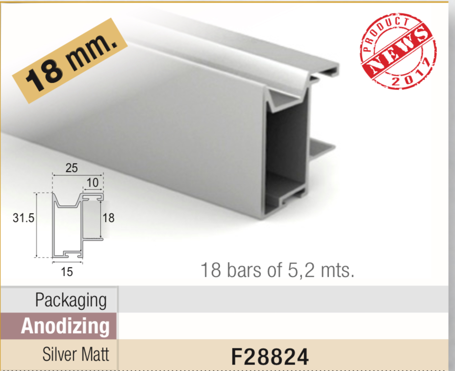PLASTIMODEL PROFIL POIGNEE 3M F28824