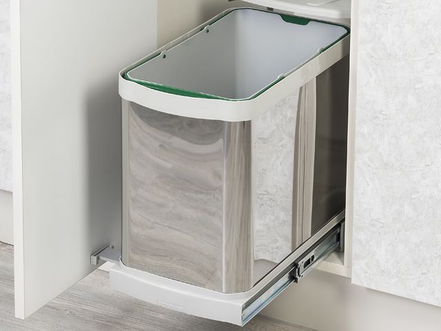 STARAX POUBELLE 40CM 12+12L S-2396