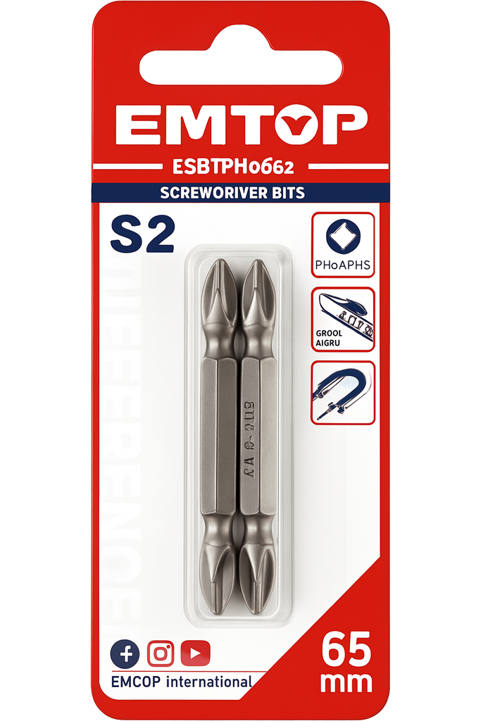 TETE VISSEUSE EMTOP 2PCS