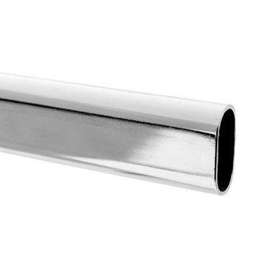 TRINGLE PENDERIE CHROME OVALE 1M