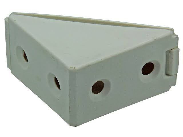 GLOBAL FERRURE D'ASSEMBLANGE BLANC G701 100PCS