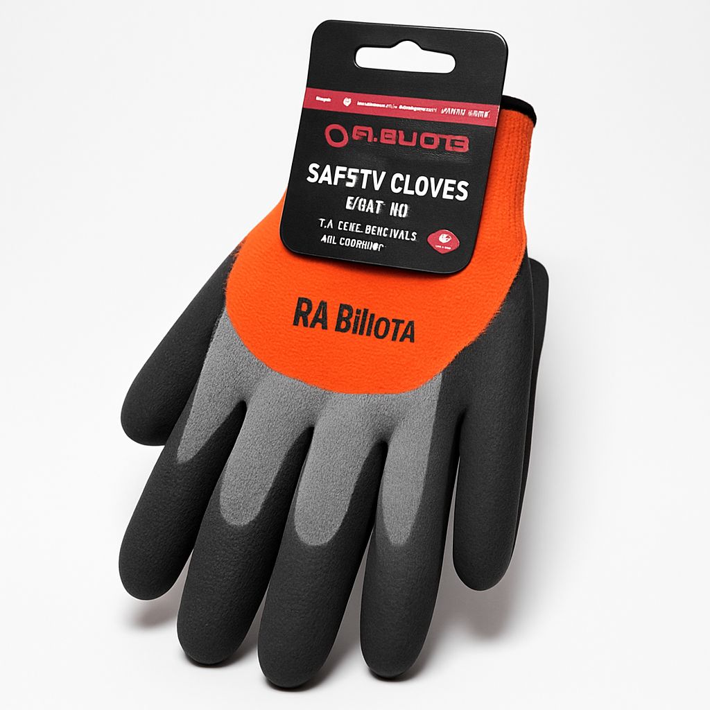 GANT GRIS CREP ORANGE BILIOTA