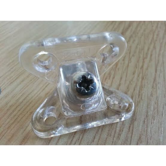 GLOBAL FERRURE D'ASSEMBLAGE TRANSPARENTE K258
