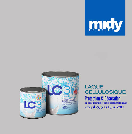 LC3 LAQUE BLANCHE CELLULOSIQUE 2.7 KG LC3
