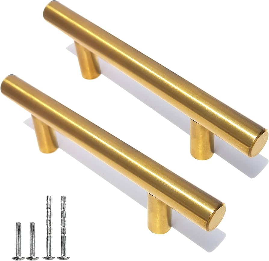 MALIMA POIGNEE T001 DOREE 160MM