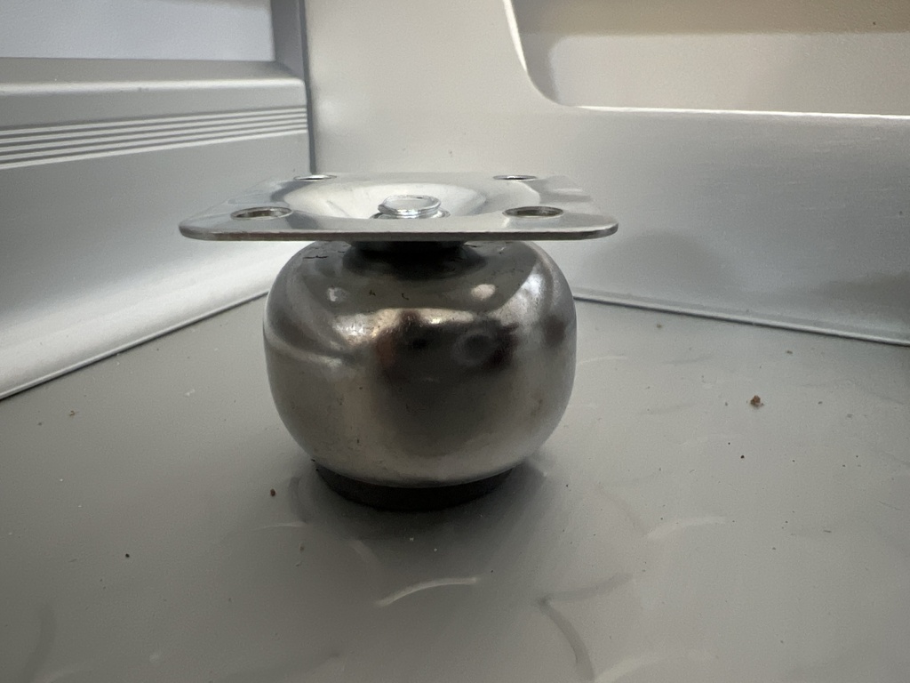 PIEDS TOMATE PM CHROME