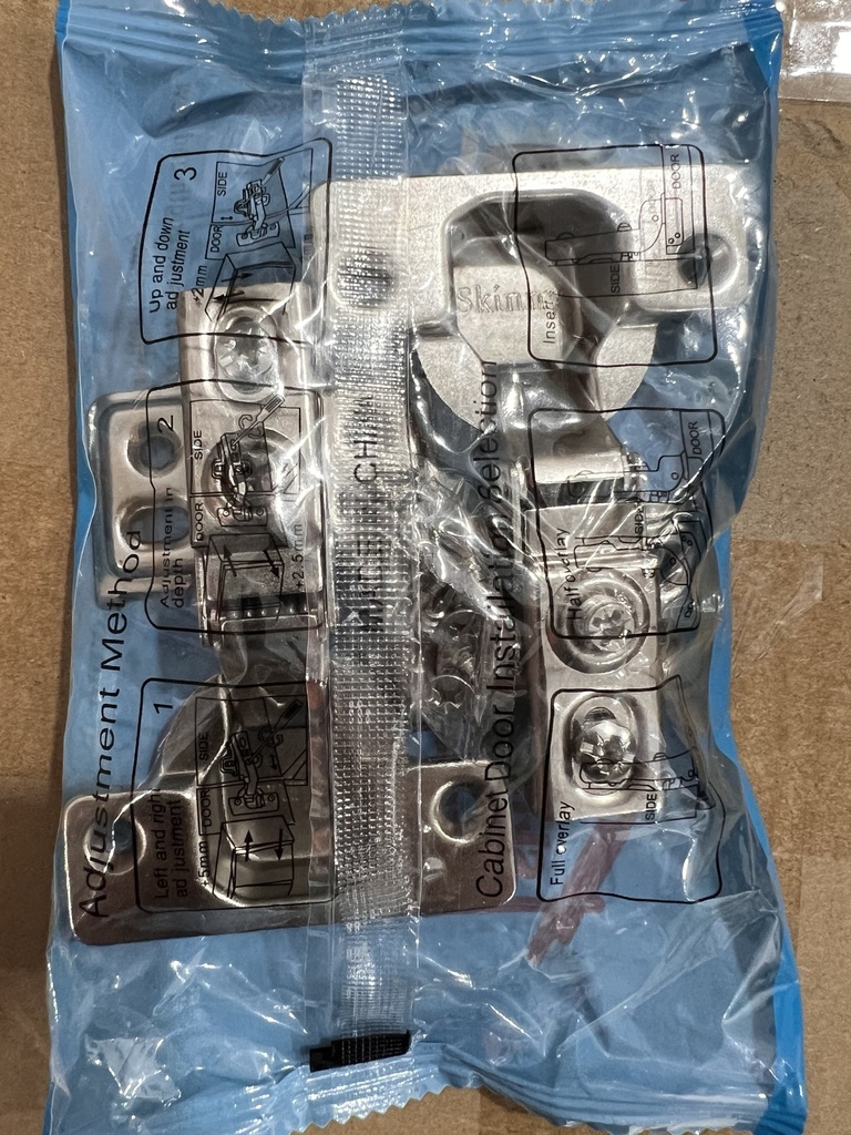 CHARNIÈRE PLAT 2D ALLUMINIUM