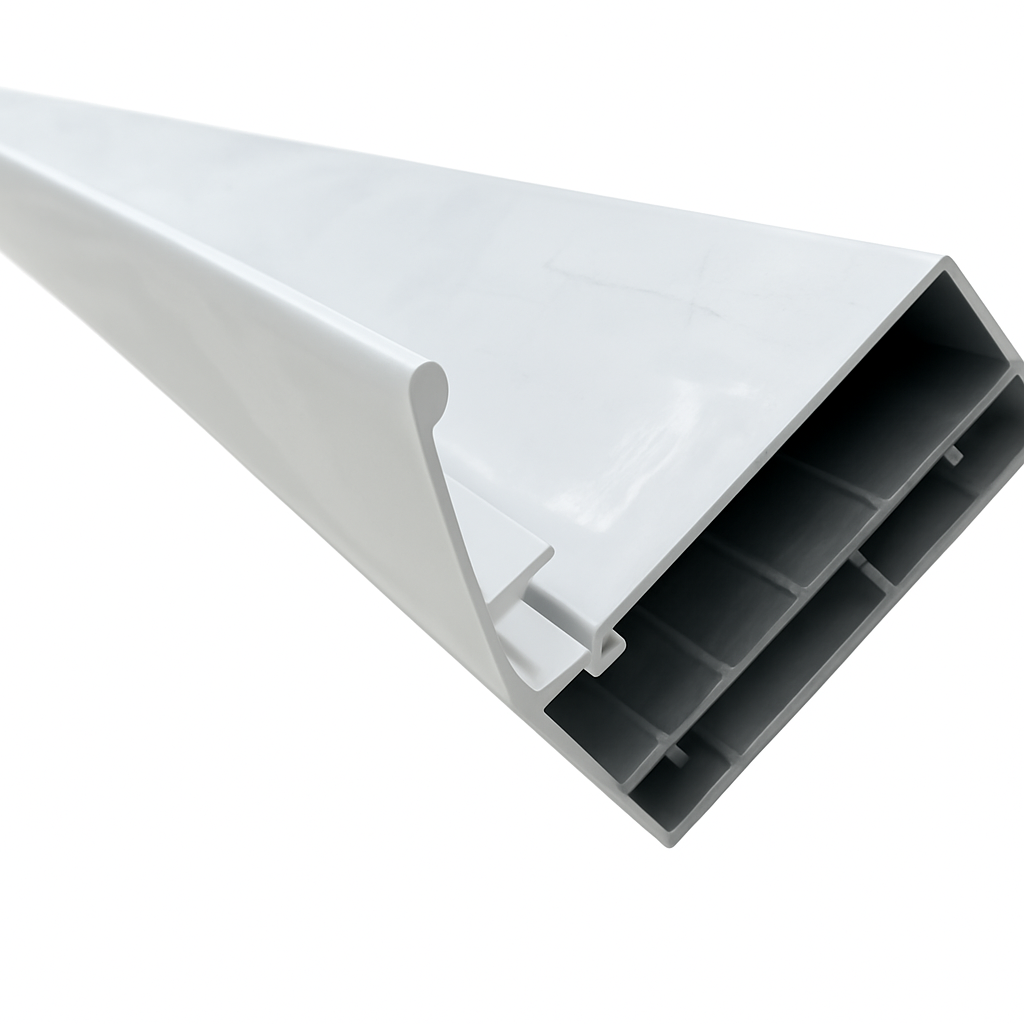 HAM PROFIL VITRE AVEC POIGNEE 4M GRIS