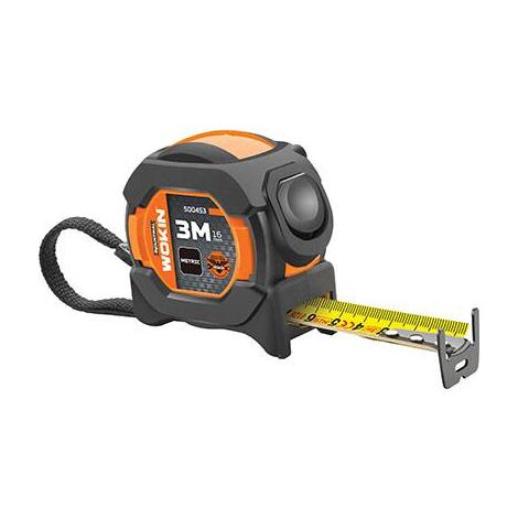 METRE ROULETTE WOKIN 3M*16MM ANTICHOC 500103