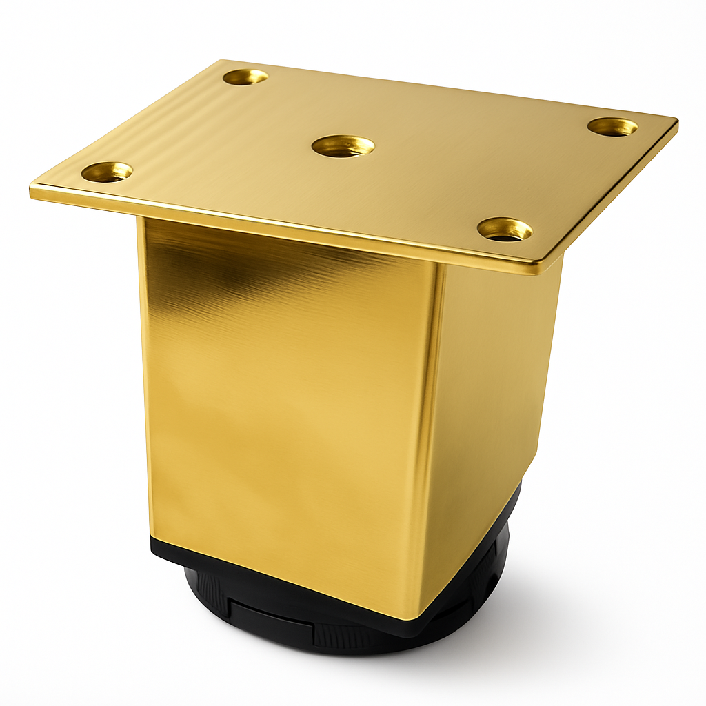 KHA PIED CARRE 8CM DOREE