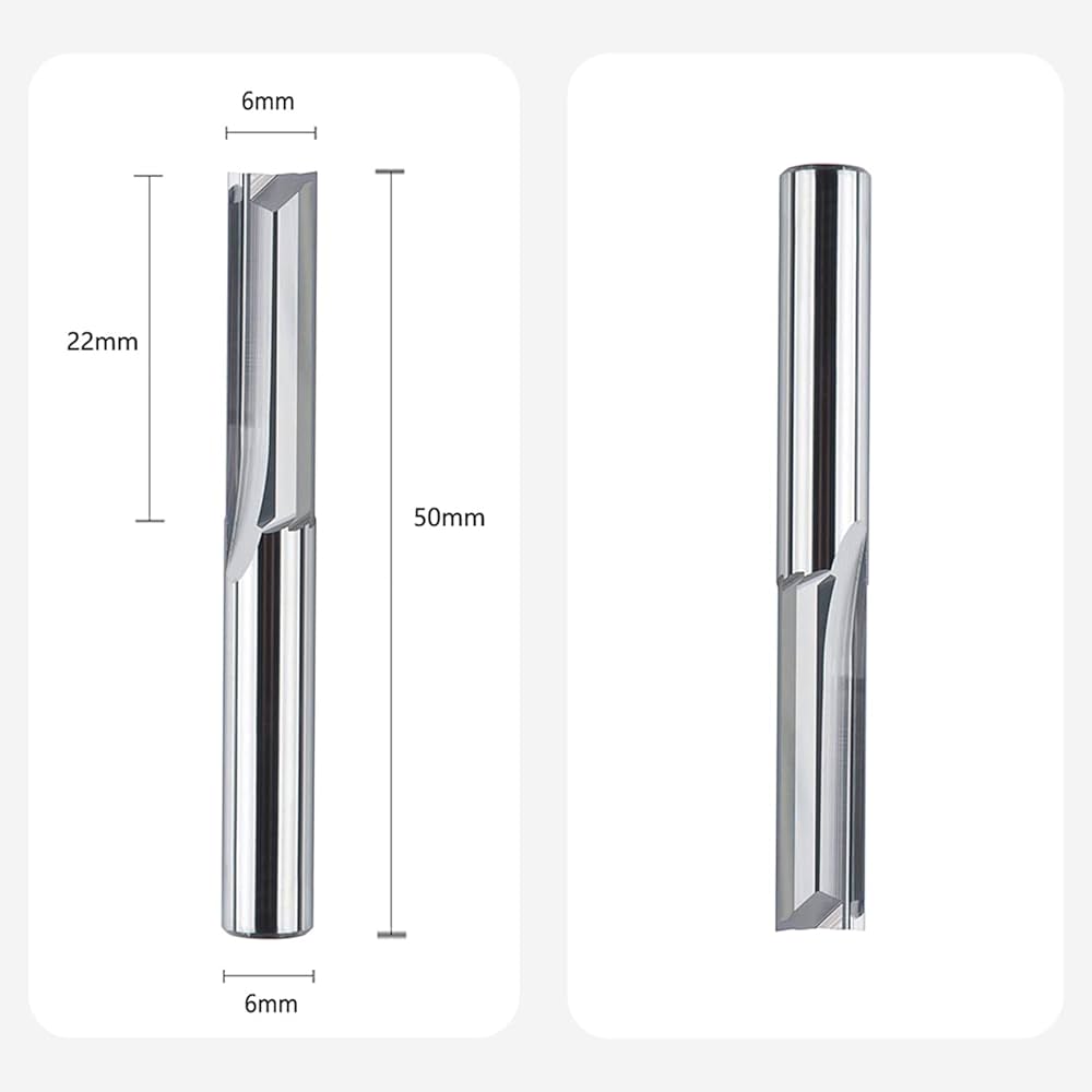 CNC FRAISE 6*6*22
