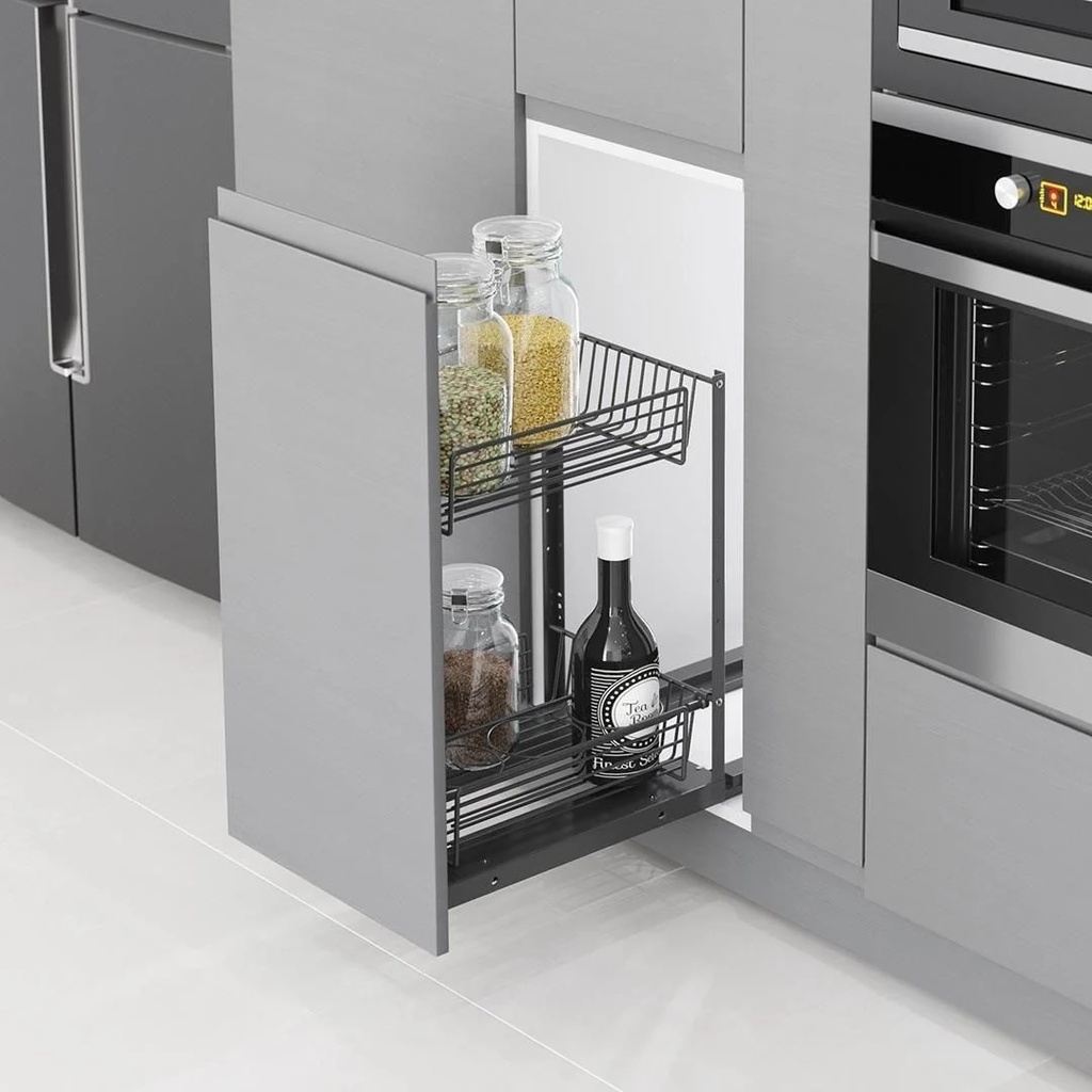 STARAX PORTE BOUTEILLE 2 PANIERS 30CM S-2170-A