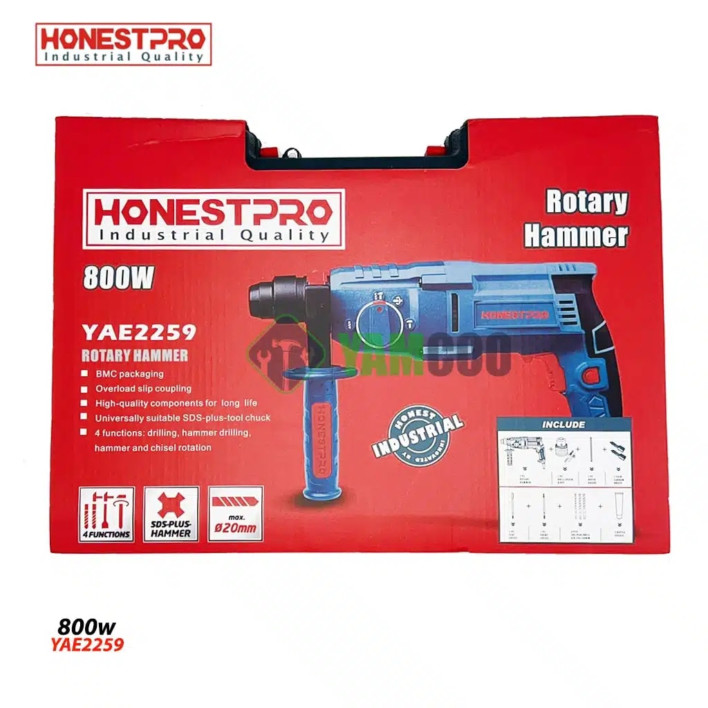 HONESTPRO PERFORATEUR YAE2259 800W