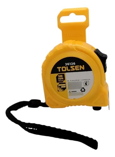 TOLSEN METRE ROULETTE 5M*19MM 36126