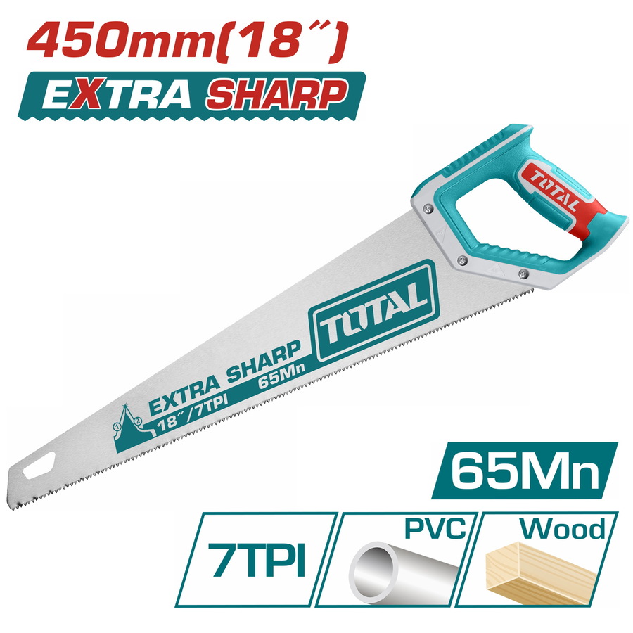 TOTAL SCIE A MAIN THT 55450 450MM 18
