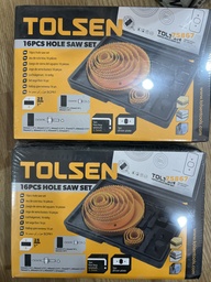 SCIE A CLOCHE 16PCS TOLSEN