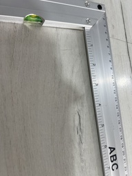 EQUERRE DE TRASAGE ALLU + NIVEAU 40CM