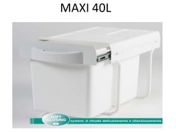 MERILL POUBELLE MAXI 40CM 2*20L