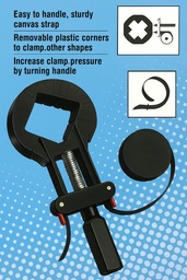 SERRE JOIN CORDE 6MBELT CLAMP