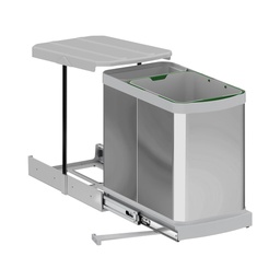 STARAX POUBELLE 40CM 16+1L S-2395