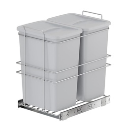 STARAX POUBELLE 40CM 35+35L S-2592