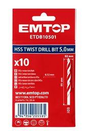 MECHE ACIER EMTOP 5MM