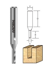 CNC ARDEN FRAISE 0107 1/2*3*15H