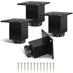 KHA PIED CARRE 15CM NOIR