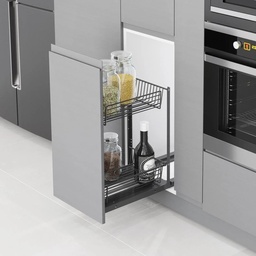 STARAX PORTE BOUTEILLE 2 PANIERS 30CM S-2170-A