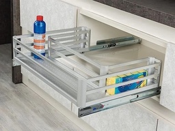 STARAX TIROIR SOUS EVIER ALLUMINUM 80CM S-2741-G