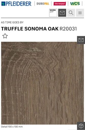 PFLEIDERER PANNEAUX TRUFFLE SONOMA OAK R20031